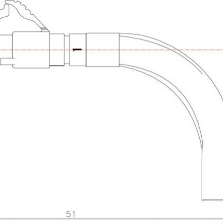 LC Connector with Angled Boot(90-degree)